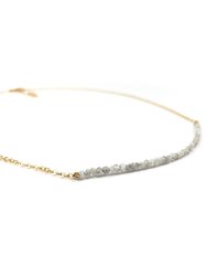 Rough Diamond Necklace - Gold