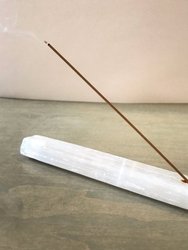 Selenite Incense Holder