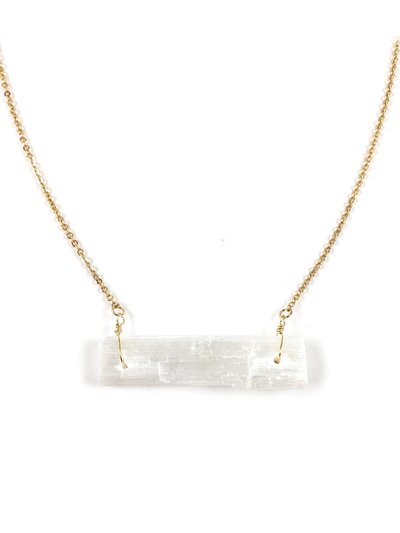Ariana Ost Selenite Necklace product