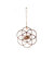 Single Crystal Grid Flower Of Life Ornament