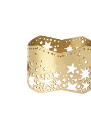 Twinkling Star Napkin Ring - Gold