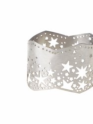 Twinkling Star Napkin Ring - Silver