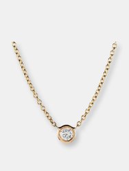 Diamond Solitaire Necklace