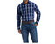 Pro Burke Classic Long Sleeve Snap Western Shirt In Sapphire - Sapphire