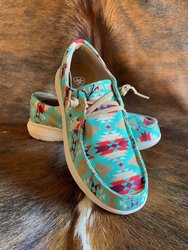 The Hilo Saddle Blanket Shoe