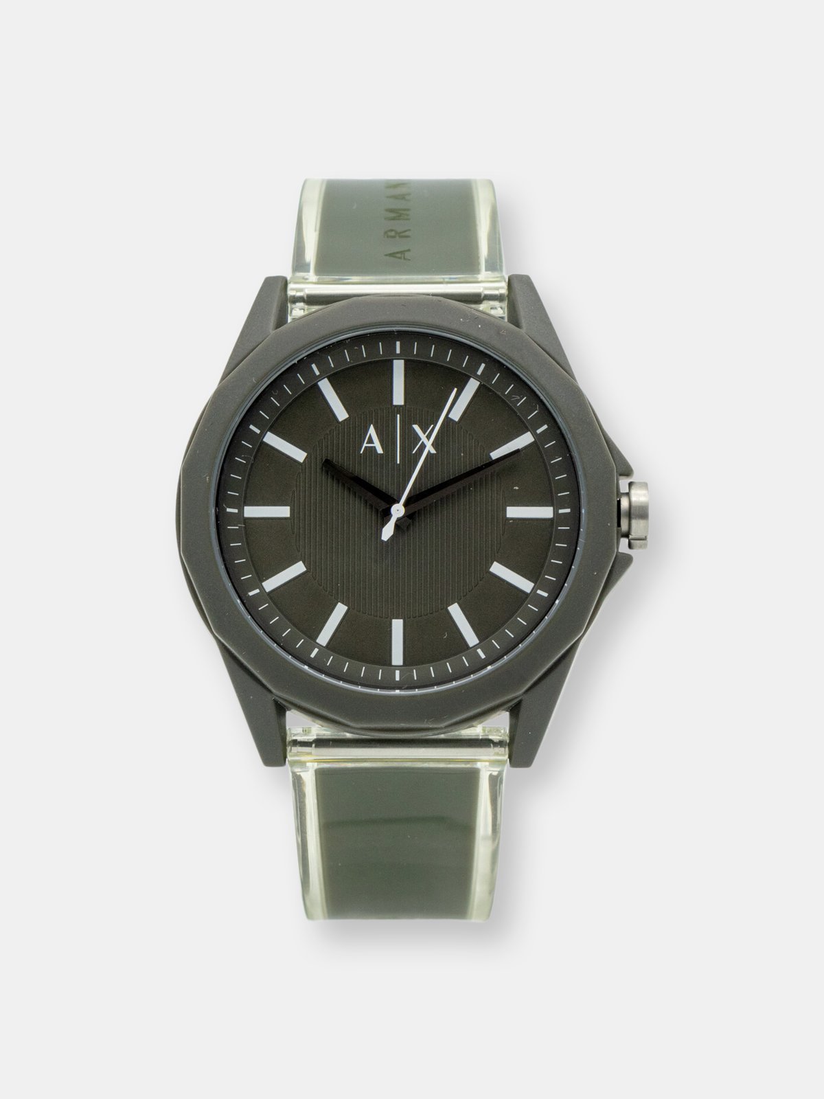Armani Exchange AX2638 Quartz Verishop Dress Men\'s Drexler Grey Grey Watch | Polyurethane Japanese