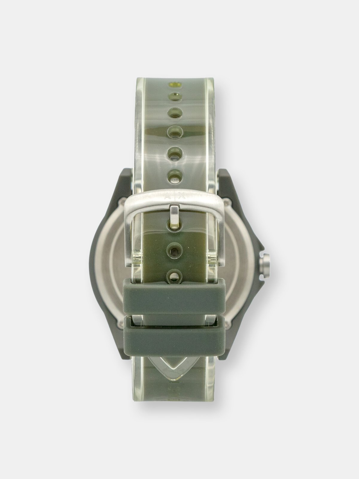 Armani Exchange Grey Men\'s Drexler AX2638 Grey Polyurethane Japanese Quartz  Dress Watch | Verishop