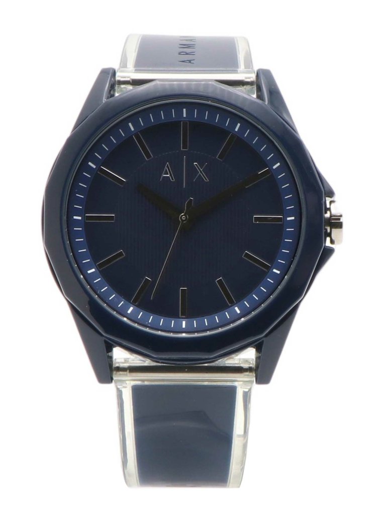 Armani Exchange Blue Mens Drexler AX2631 Blue Polyurethane