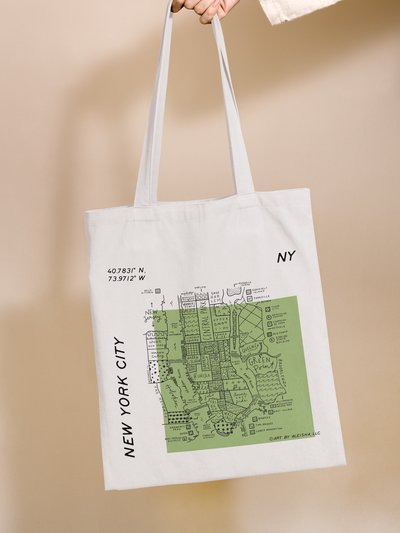 Art By Aleisha New York City Map Tote product
