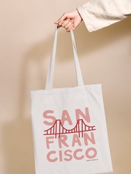 San Francisco City Name Tote
