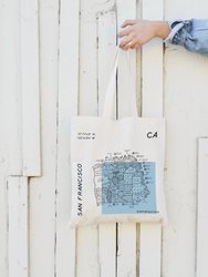 San Francisco Map Tote