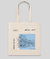 Twin Cities Map Tote - Natural
