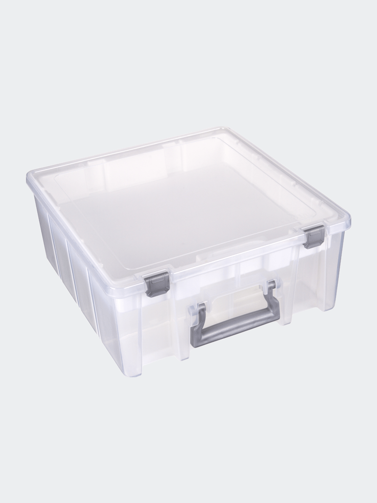 Artbin Store-In-Drawer Cabinet, Translucent, White