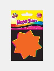 Stars Sticky Tabs (Pack of 60) - Multicolored - Multicolored