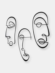 Abstract Line Art Set of 3 - APT611