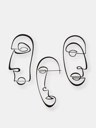 Abstract Line Art Set of 3 - APT611