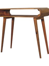 Amaya Chestnut Nordic Style Console Table