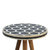 Bone Inlay Tripod Stool