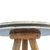 Bone Inlay Tripod Stool