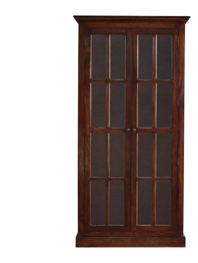 Artisan Furniture Cherry Tall Cabinet with Glazed Doors product