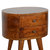 Chestnut Rounded Nightstand