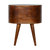 Chestnut Rounded Nightstand