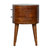 Chestnut Rounded Nightstand