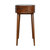 Chestnut Rounded Small Console Table