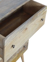 Curved Oak-Ish Chest