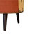 Durrie & Leather Mixed Footstool