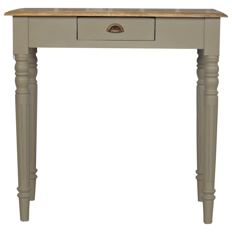 Hand Painted Writing Desk - Grey