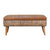 Haven Durrie Bench - Light Brown