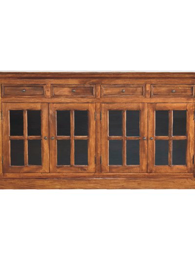 Artisan Furniture Large Chestnut Sideboard with 4 Glazed Doors product