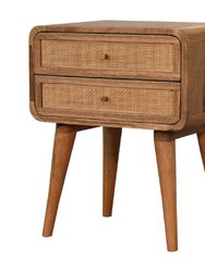 Larrisa Woven 2 Drawers Bedside