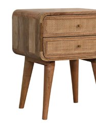 Larrisa Woven 2 Drawers Bedside