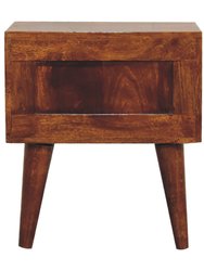 Mini Chestnut Modern Solid Wood Bedside