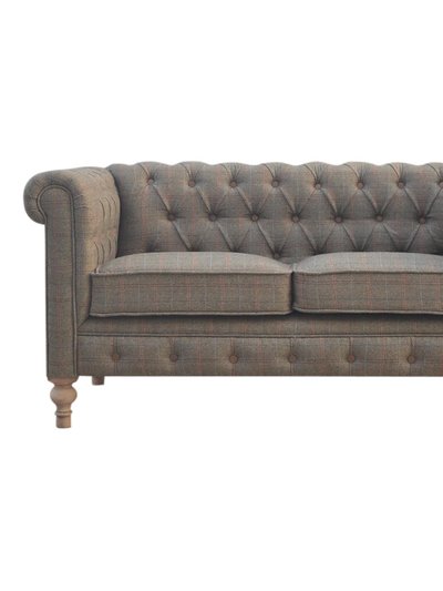 Artisan Furniture Multi Tweed 2 Seater Chesterfield Sofa product