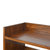 Nordic Chestnut Finish Storage Bench