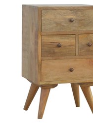 Nordic Style 4 Drawer Multi Nightstand