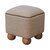 Serenity Footstool With Ball Feet