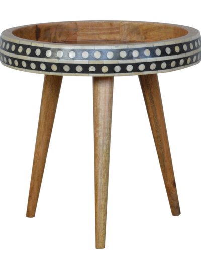 Artisan Furniture Small Patterned Nordic Style End Table product