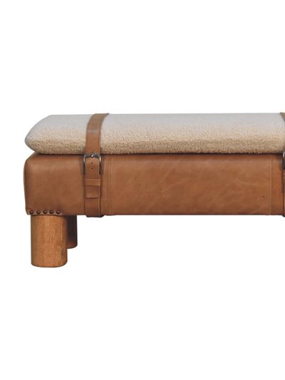 Artisan Furniture Strapped Cyclinder Bench product