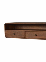 Wall Mounted 2 Drawer Console Table