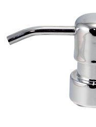 Deruta Foglie: Liquid Soap/Lotion Dispenser with Chrome Pump (Large 26 OZ)