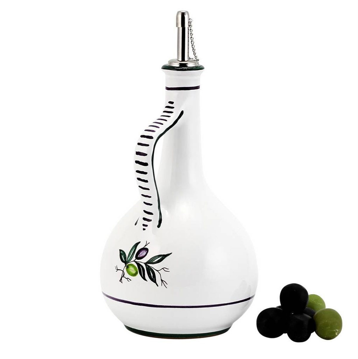 Artistica - Deruta of Italy Ceramics - Olive Oil Dispenser Bottles