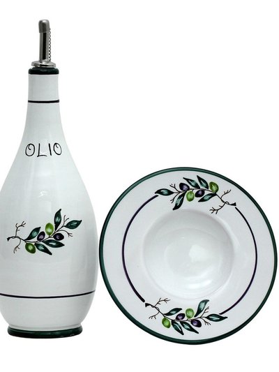 Artistica - Deruta of Italy Oliva: Olive Oil Bottle Dispenser product