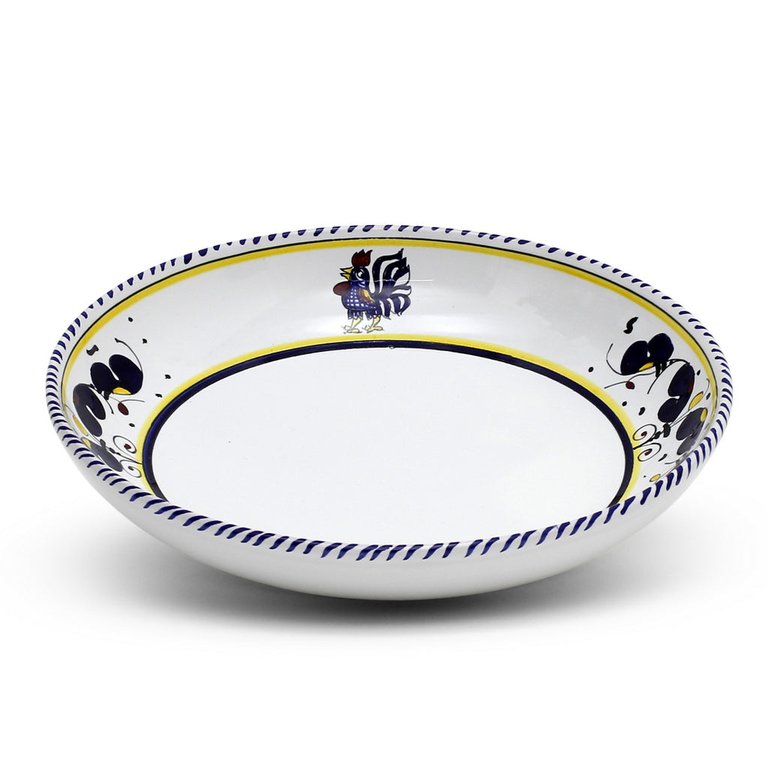 Orvieto Blue Rooster: 3 Pieces Place Setting
