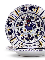 Orvieto Blue Rooster: 5 Pieces Place Setting