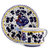 Orvieto Blue Rooster: 5 Pieces Place Setting