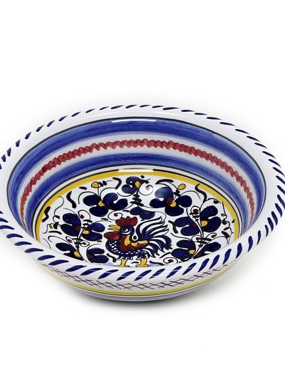Artistica - Deruta of Italy Orvieto Blue Rooster: Cereal Bowl product